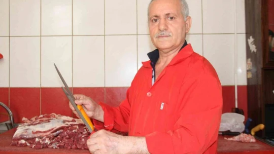 Kasapların yoğun mesaisi Devam Ediyor
