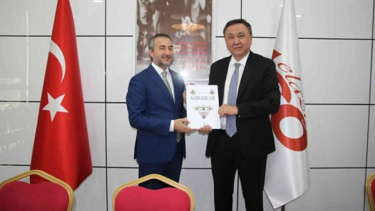 Elazığ'da, Kırgızistan-Türkiye İş Fırsatları Toplantısı yapıldı