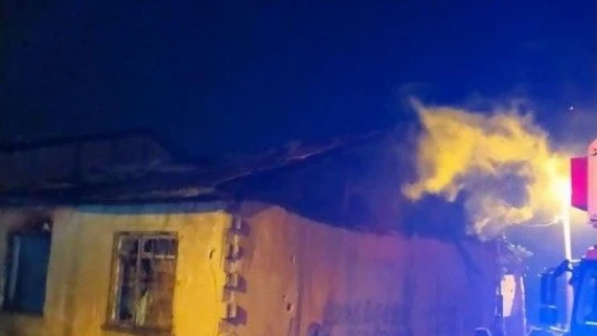 Elazığ'da korkutan yangın