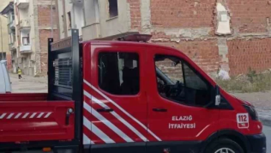 Elazığ'da korkutan yangın