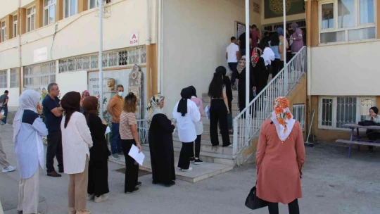 Elazığ'da KPSS heyecanı