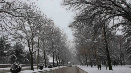 Elazığ'da meteorolojiden 'çığ' uyarısı