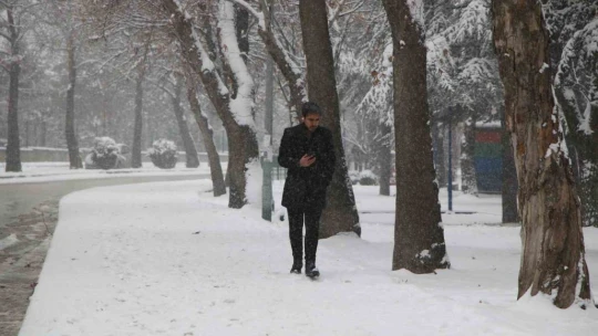Elazığ'da meteorolojiden 'çığ' uyarısı
