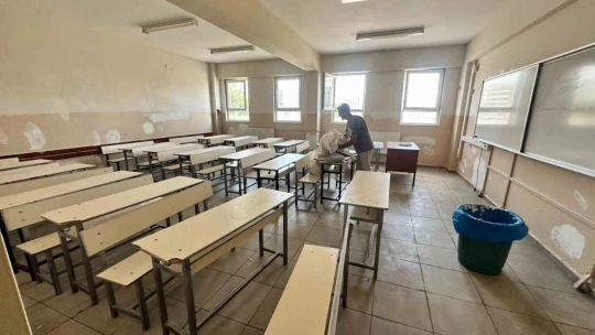 Elazığ'da okullar yeni eğitim öğretim yılına hazırlanıyor
