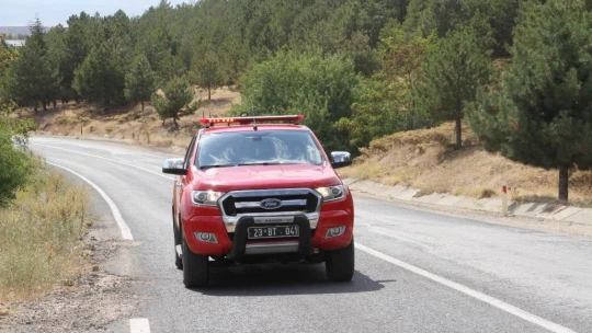Elazığ'da, ormanlık alanlarda sıkı denetim