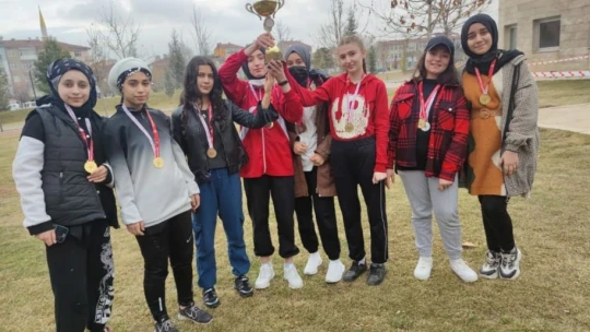 Elazığ'da Oryantiring spor müsabakaları