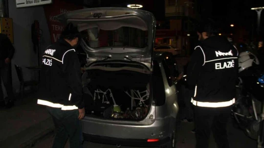 Elazığ'da polis suçlulara göz açtırmıyor