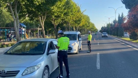 Elazığ'da polis ve jandarma ekiplerinden bayram denetimi