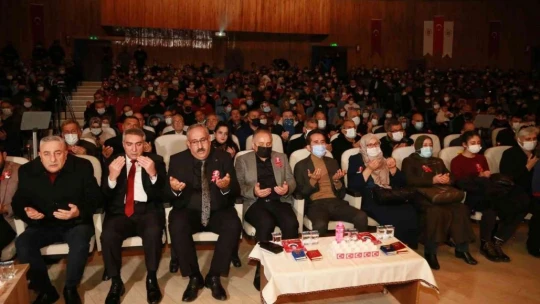Elazığ'da şehit Hasan Halit Küçük için vefa gecesi düzenlendi