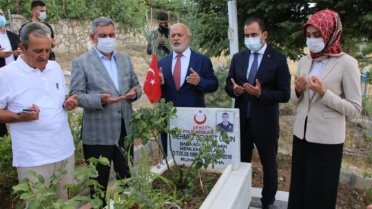 Şehit Mehmet Uzun sosyal tesisi ve parkının açılışı yapıldı