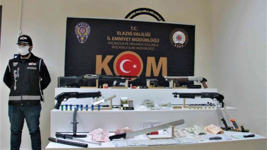 Elazığ'da silindir operasyonu: 22 gözaltı