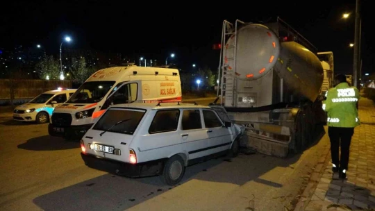 Elazığ'da silobasa çarpan araç sürücüsü alkollü çıktı