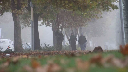 Elazığ'da sis etkili oldu