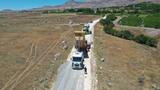 Elazığ'da SSB yol çalışmaları başladı