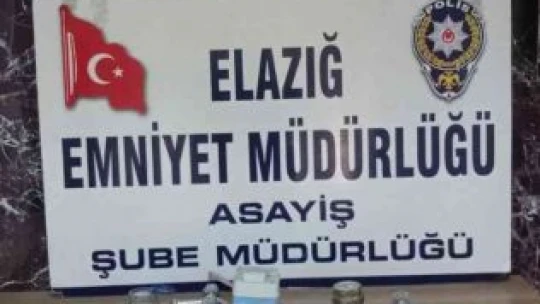 Elazığ'da su saati ve muslukları çalan şüpheli yakalandı