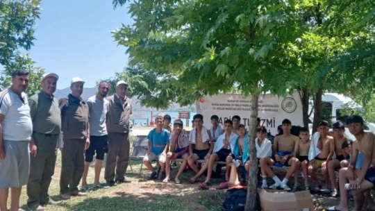 Elazığ'da tabiat parkı eğitimleri sürüyor