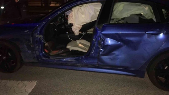 Elazığ'da trafik kazası : 1 yaralı