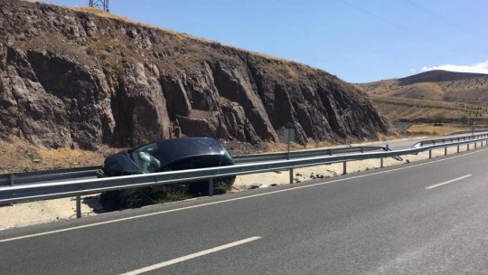 Elazığ'da trafik kazası: 1 ağır yaralı