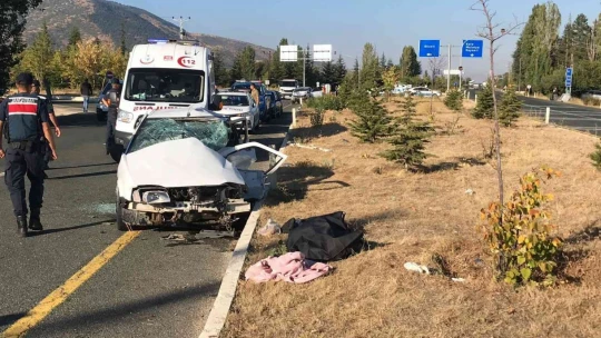 Elazığ'da trafik kazası: 1 ölü 4 yaralı