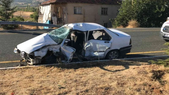 Elazığ'da trafik kazası: 1 ölü 4 yaralı