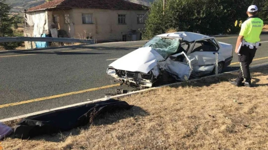 Elazığ'da trafik kazası: 1 ölü 4 yaralı
