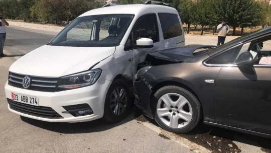 Elazığ'da trafik kazası: 1 yaralı