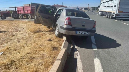 Elazığ'da trafik kazası: 1 yaralı