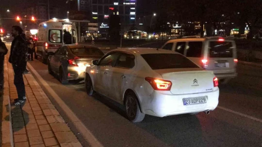 Elazığ'da trafik kazası: 1 yaralı