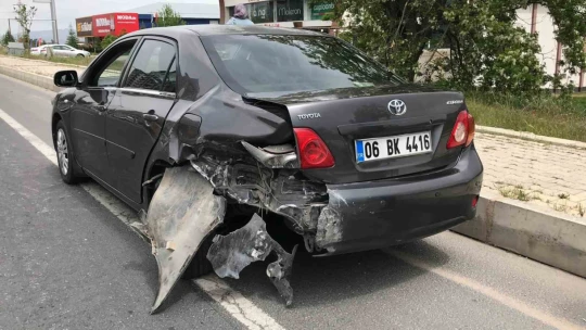 Elazığ'da trafik kazası: 1 yaralı