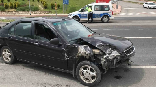 Elazığ'da trafik kazası: 1 yaralı