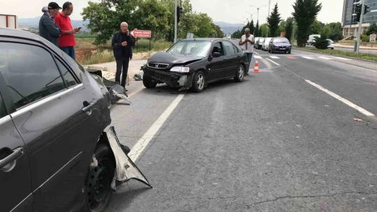 Elazığ'da trafik kazası: 1 yaralı