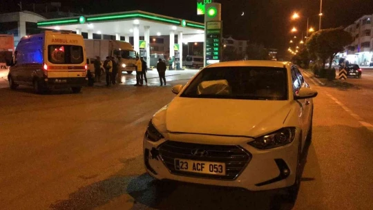 Elazığ'da trafik kazası: 2 yaralı