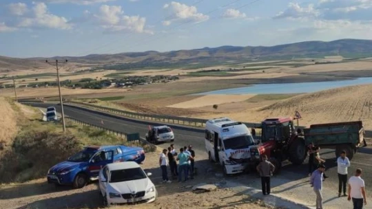 Çemişgezek Elazığ arası trafik kazası: 2 yaralı