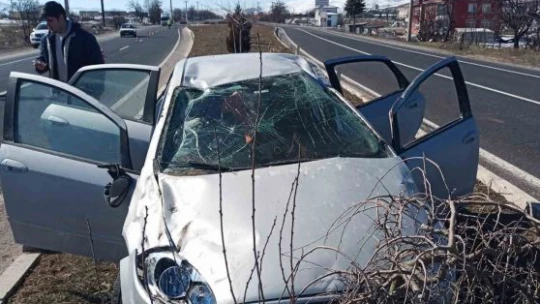 Elazığ'da trafik kazası: 2 yaralı