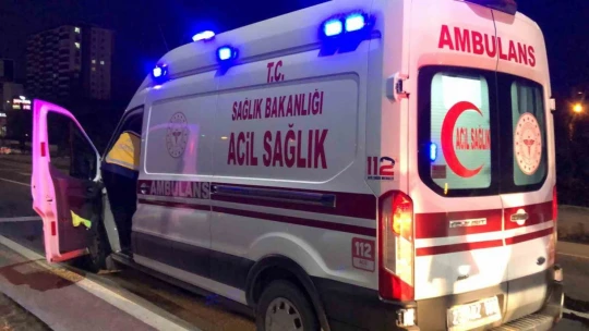 Elazığ'da trafik kazası: 2 yaralı