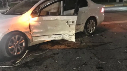 Elazığ'da trafik kazası: 2 yaralı