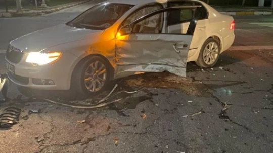 Elazığ'da trafik kazası: 2 yaralı