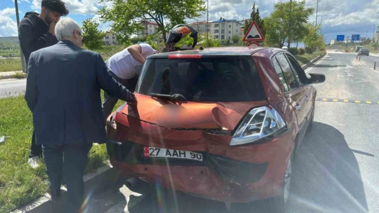 Elazığ'da trafik kazası: 2 yaralı