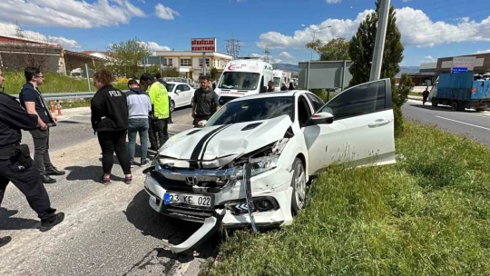 Elazığ'da trafik kazası: 2 yaralı
