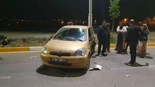 Elazığ'da trafik kazası: 3 yaralı
