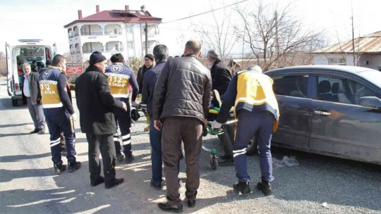 Elazığ'da trafik kazası: 4 yaralı