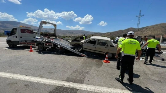 Elazığ'da trafik kazası: 5 yaralı