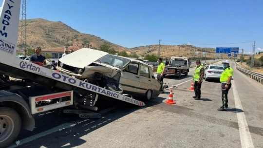 Elazığ'da trafik kazası: 5 yaralı
