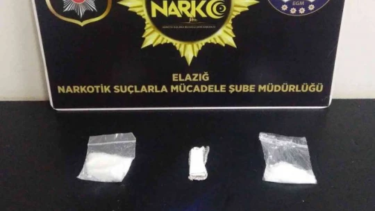 Elazığ'da uyuşturucu madde ile yakalanan şüpheli tutuklandı