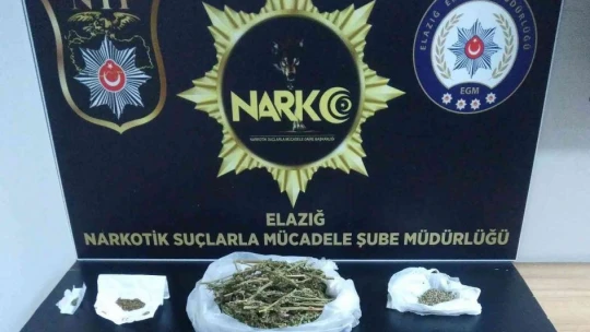 Elazığ'da uyuşturucu madde satışı yapan şüpheli yakalandı