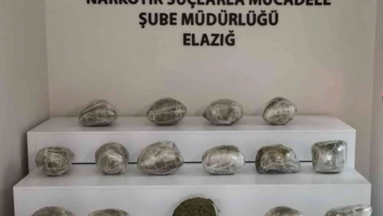 Elazığ'da uyuşturucu tacirleri tutuklandı