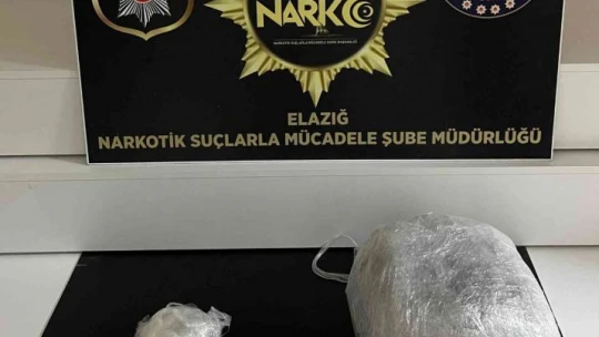 Elazığ'da uyuşturucuya geçit yok: 3 gözaltı