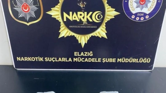 Elazığ'da uyuşturucuyla mücadele sürüyor: 4 tutuklama