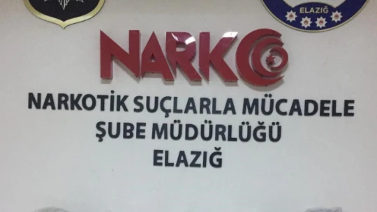 Elazığ'da uyuşturucuyla mücadele: 3 tutuklama