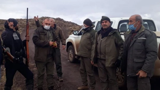 Elazığ'da yasa dışı avcılık yapan 1 kişiye idari işlem yapıldı